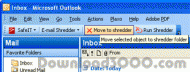 SafeIT E-mail Shredder for Outlook 2003, 2007 screenshot